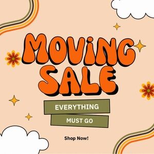 Moving Sale Poster